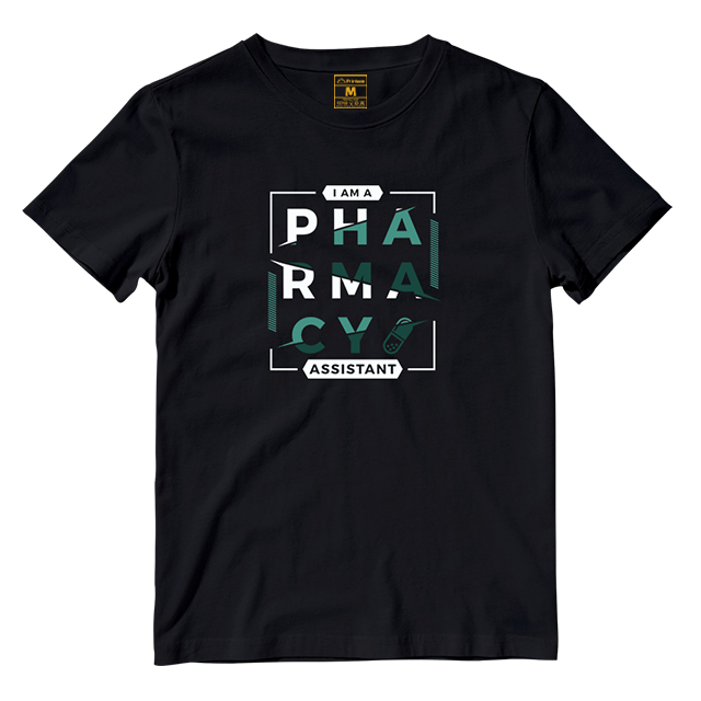 Cotton Shirt: I AM A PHARMACY ASSISTANT