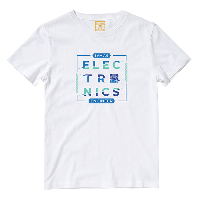 Cotton Shirt: I AM AN ELECTRONICS ENGINEER