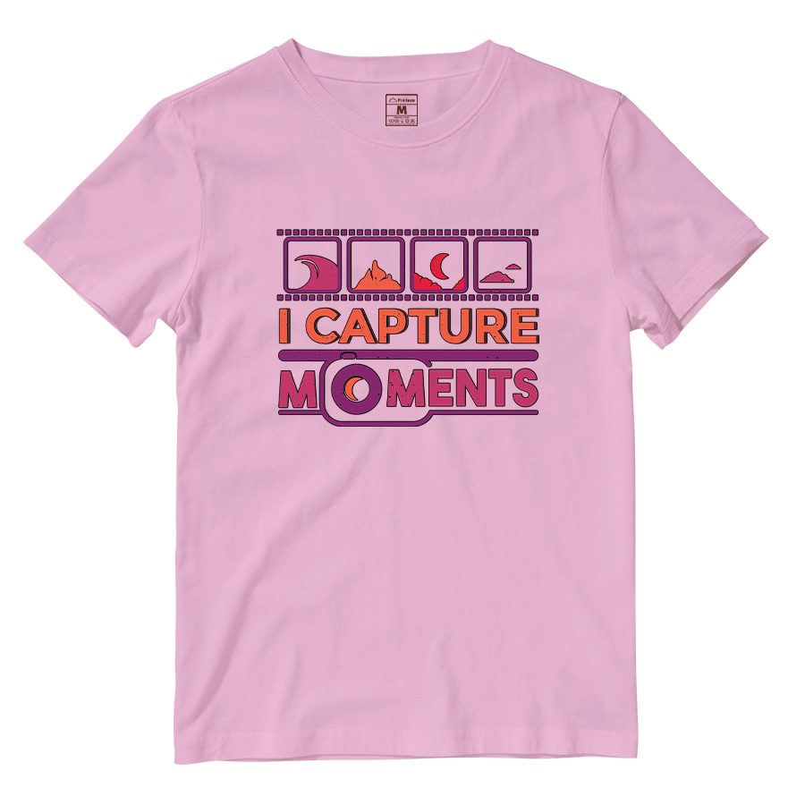 Cotton Shirt: I Capture Moments
