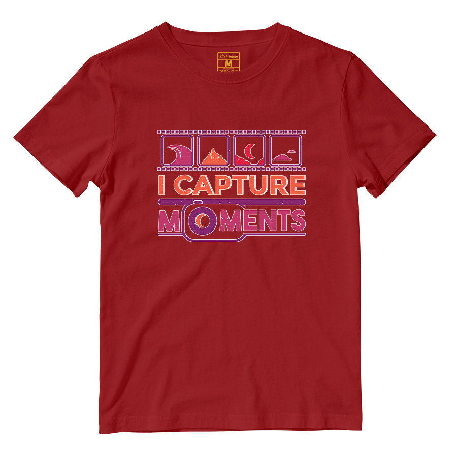 Cotton Shirt: I Capture Moments