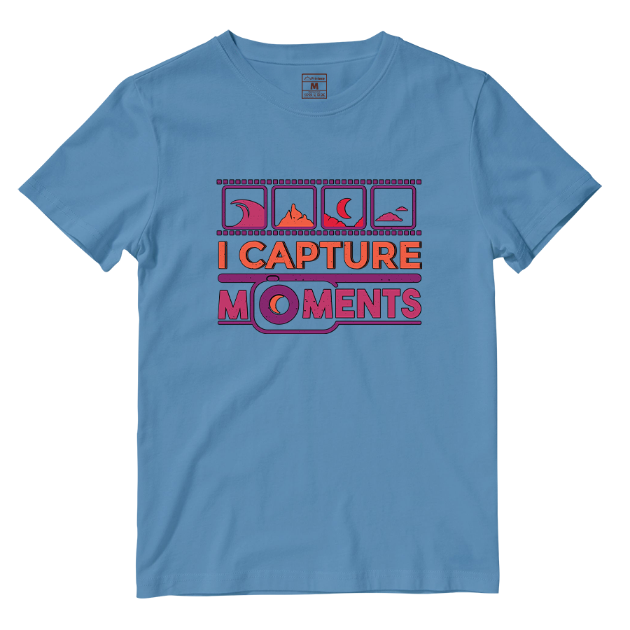 Cotton Shirt: I Capture Moments