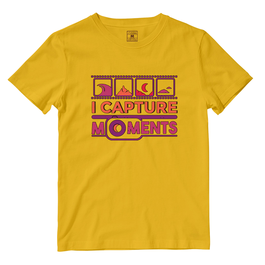 Cotton Shirt: I Capture Moments