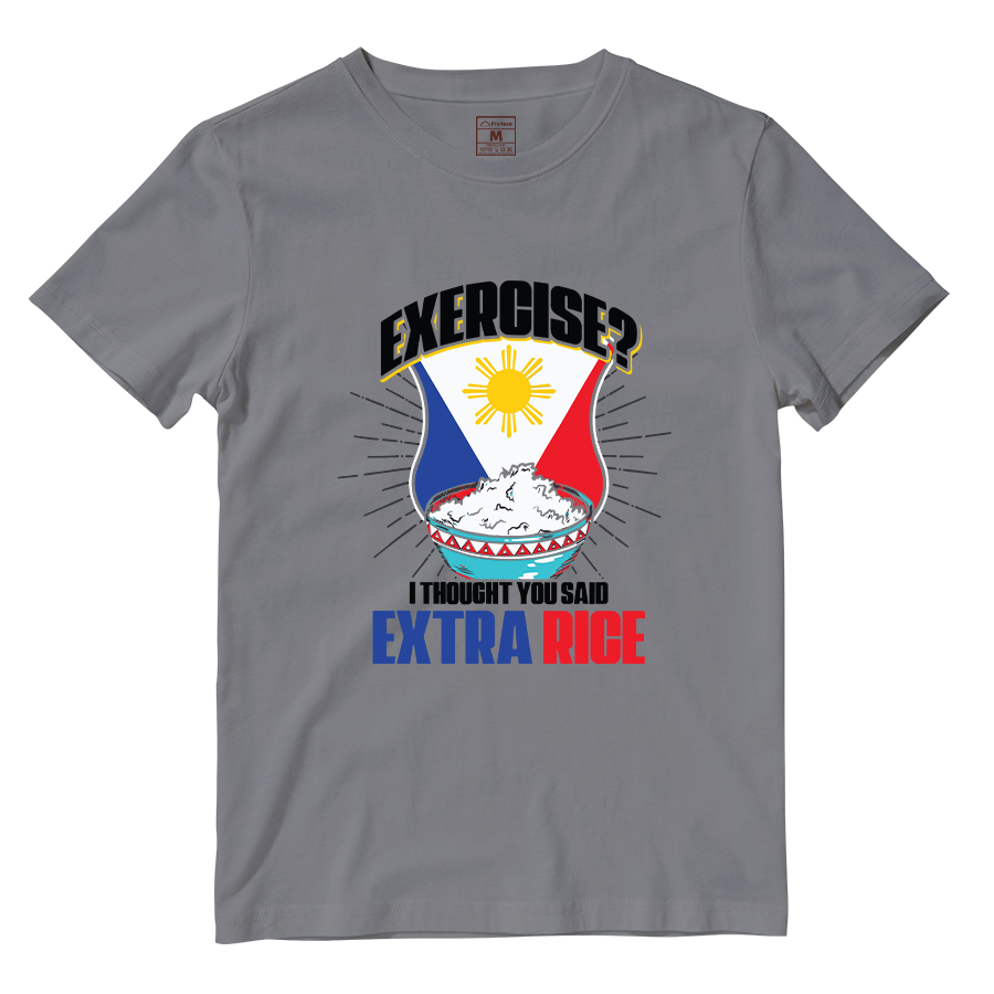 Cotton Shirt: I Thought You Said Extra Rice
