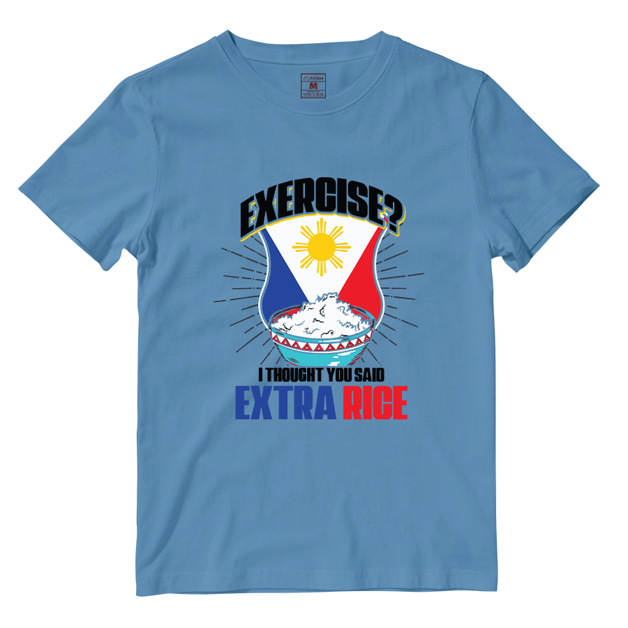 Cotton Shirt: I Thought You Said Extra Rice
