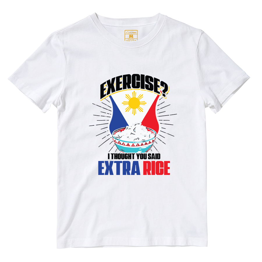 Cotton Shirt: I Thought You Said Extra Rice