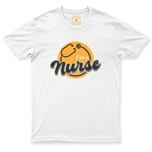 C. Spandex Shirt: I am Nurse Retro