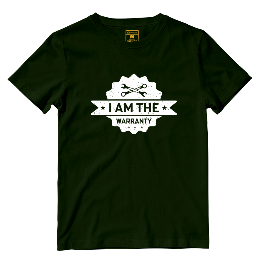 Cotton Shirt: I Am The Warranty