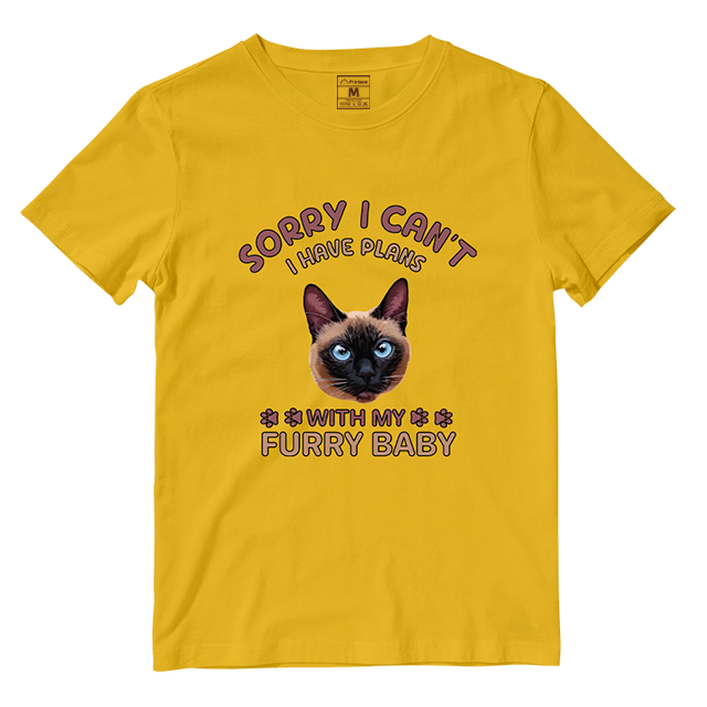 Cotton Shirt: I Have Plans With My Baby (Custom)