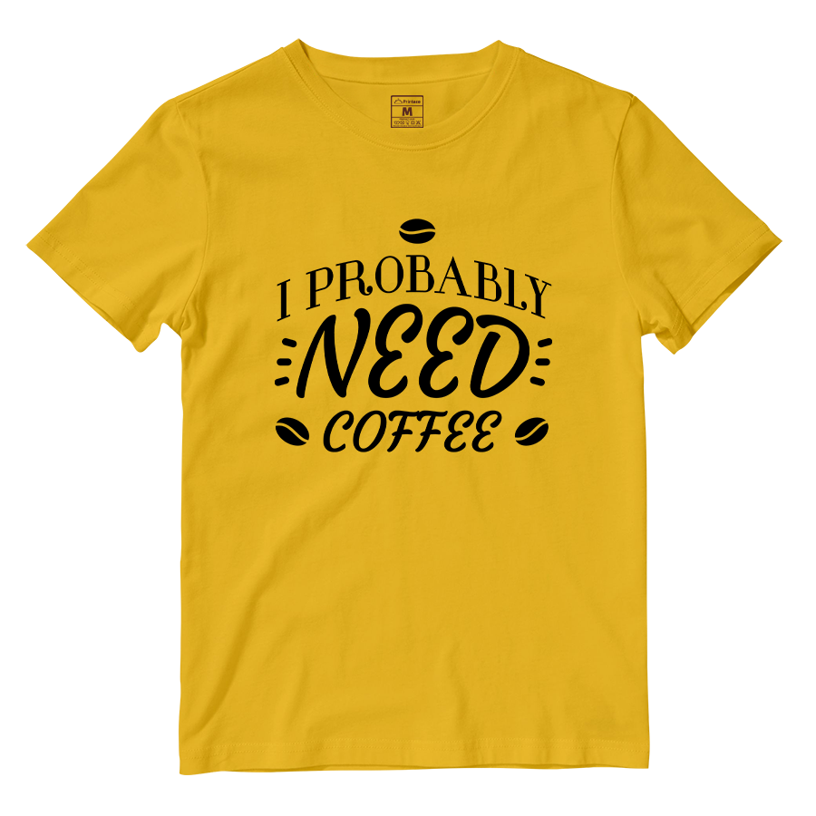 Cotton Shirt: I probably need coffee