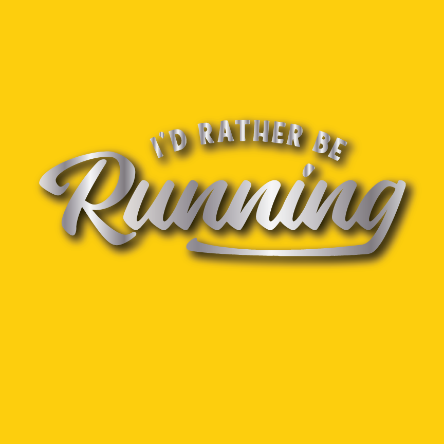 Vehicle Sticker: I'd Rather Be