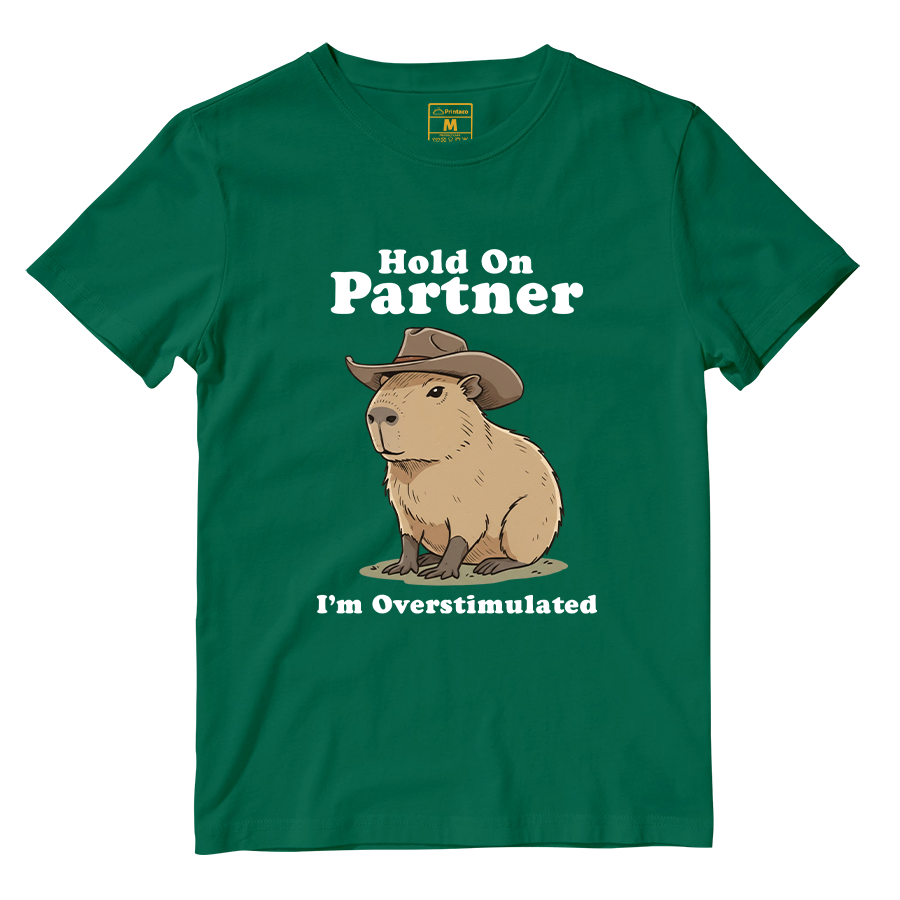 Cotton Shirt: I'm Overstimulated