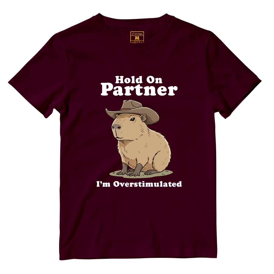 Cotton Shirt: I'm Overstimulated