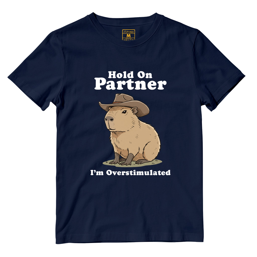 Cotton Shirt: I'm Overstimulated