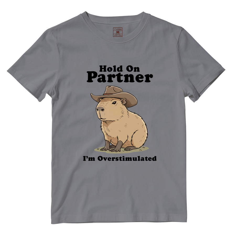 Cotton Shirt: I'm Overstimulated