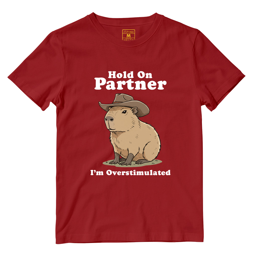 Cotton Shirt: I'm Overstimulated