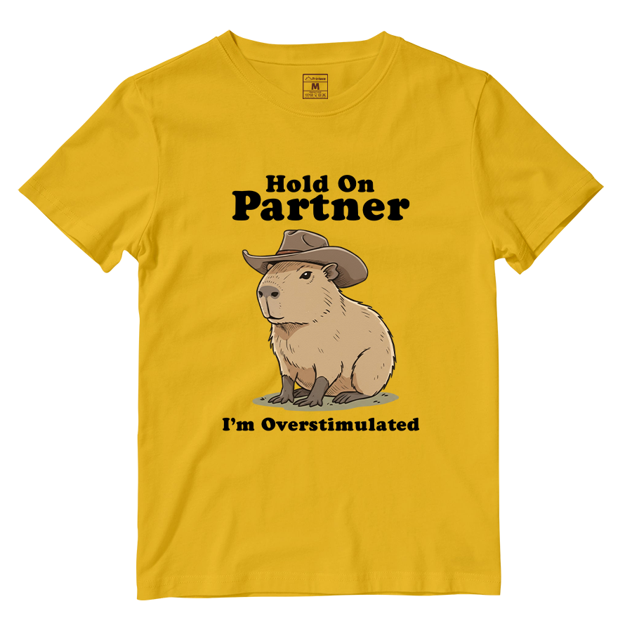 Cotton Shirt: I'm Overstimulated