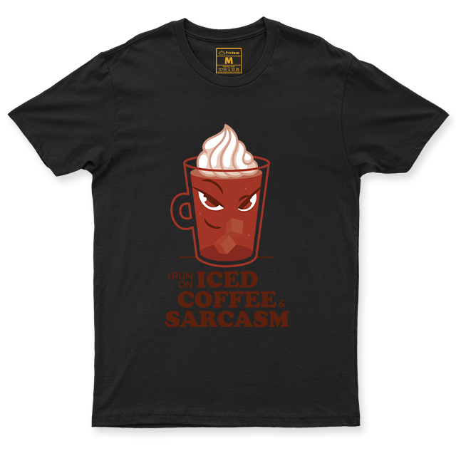 C.Spandex Shirt: Iced Coffee Sarcasm
