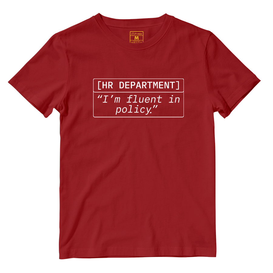 Cotton Shirt: Im Fluent In Policy