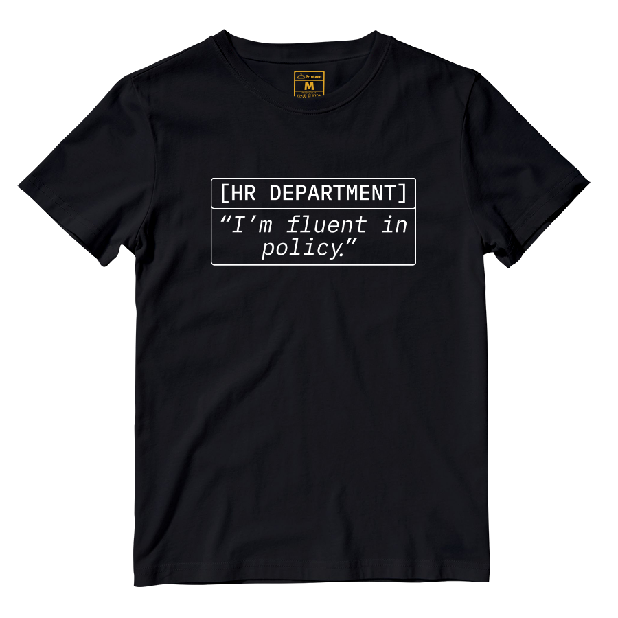 Cotton Shirt: Im Fluent In Policy