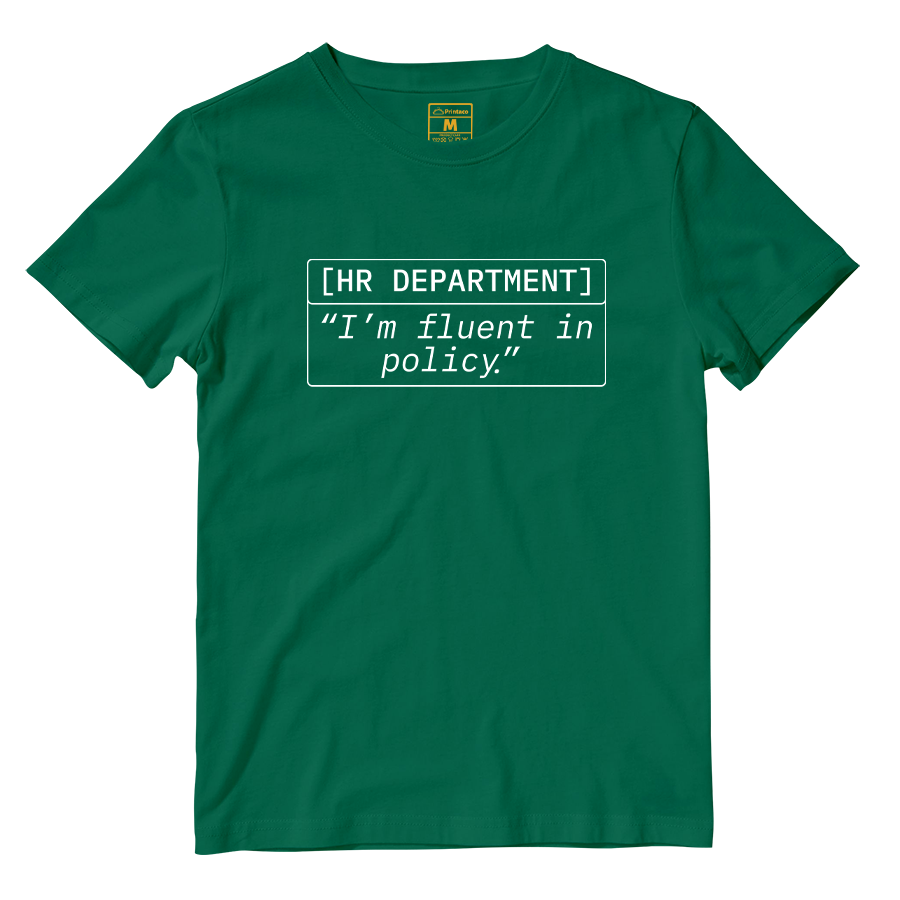 Cotton Shirt: Im Fluent In Policy