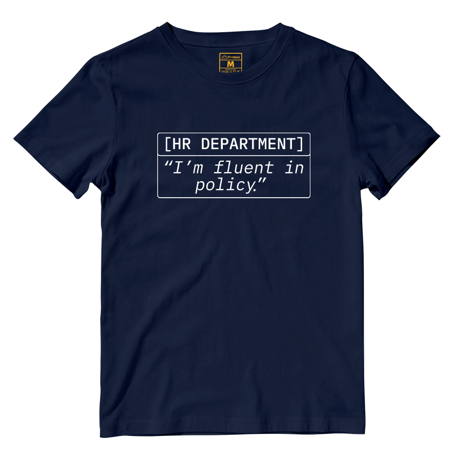 Cotton Shirt: Im Fluent In Policy