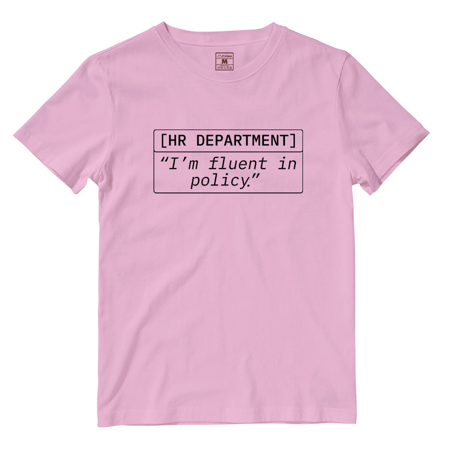 Cotton Shirt: Im Fluent In Policy