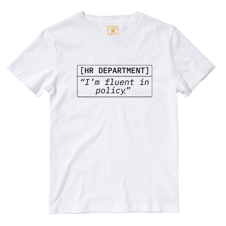 Cotton Shirt: Im Fluent In Policy
