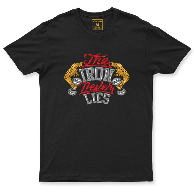 Drifit Shirt: Iron Never
