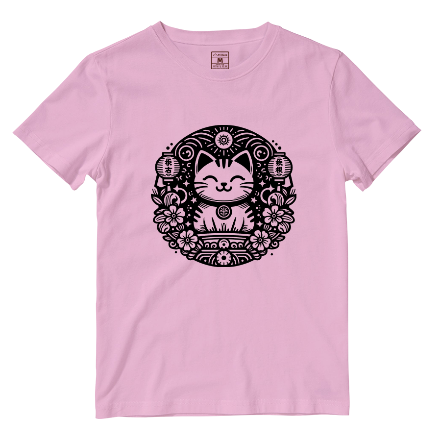 Cotton Shirt: Japanese Cat