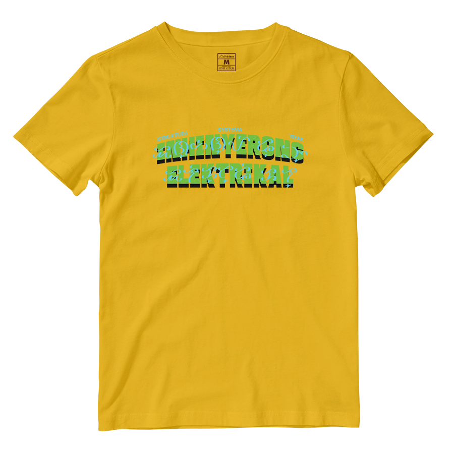 Cotton Shirt: Jeepney Style Elektrikal Colorful