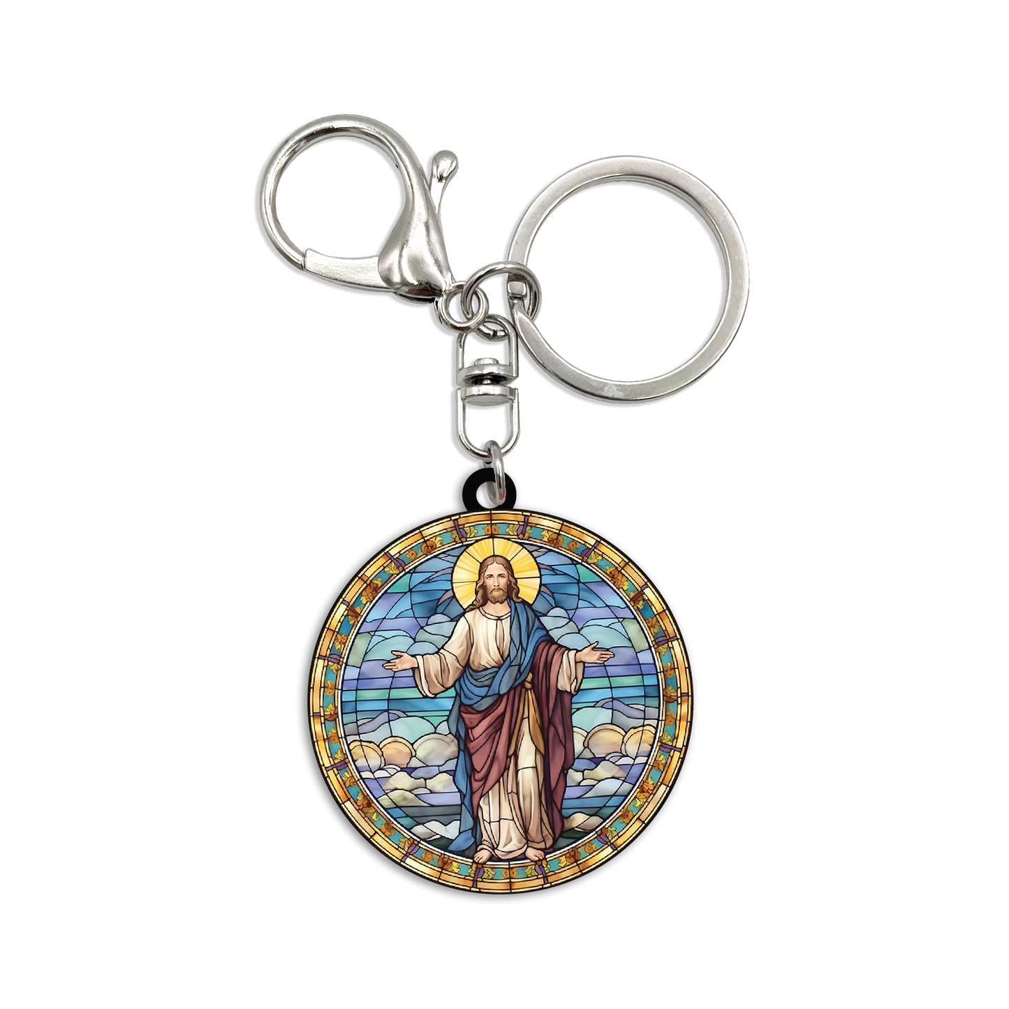 Acrylic Bag Charm: Jesus