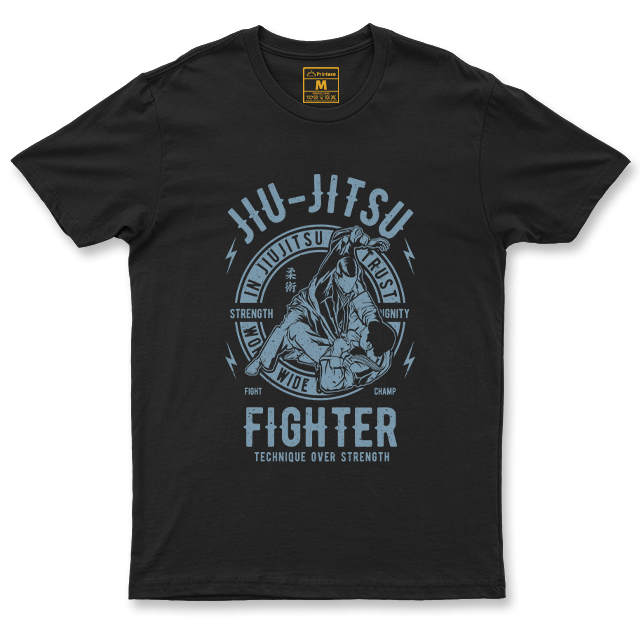 Drifit Shirt: Jiu Jitsu Fighter
