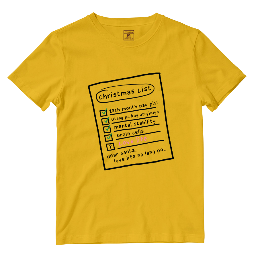 Cotton Shirt: Jowa Na Lang Po