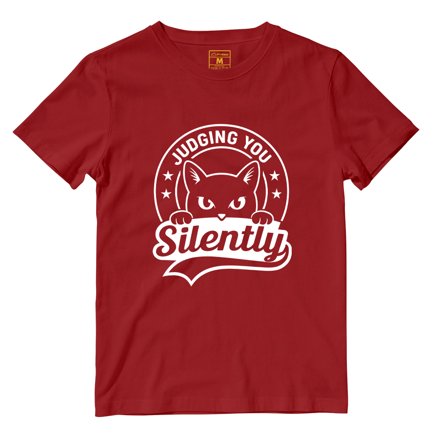 Cotton Shirt: Judge Silently