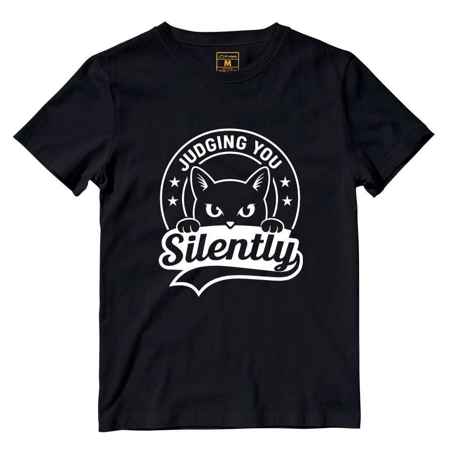 Cotton Shirt: Judge Silently