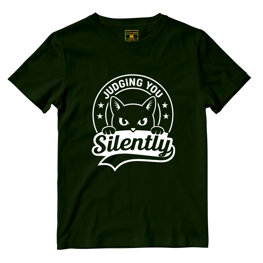 Cotton Shirt: Judge Silently