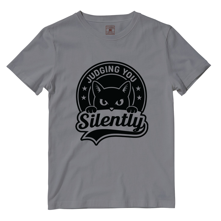 Cotton Shirt: Judge Silently