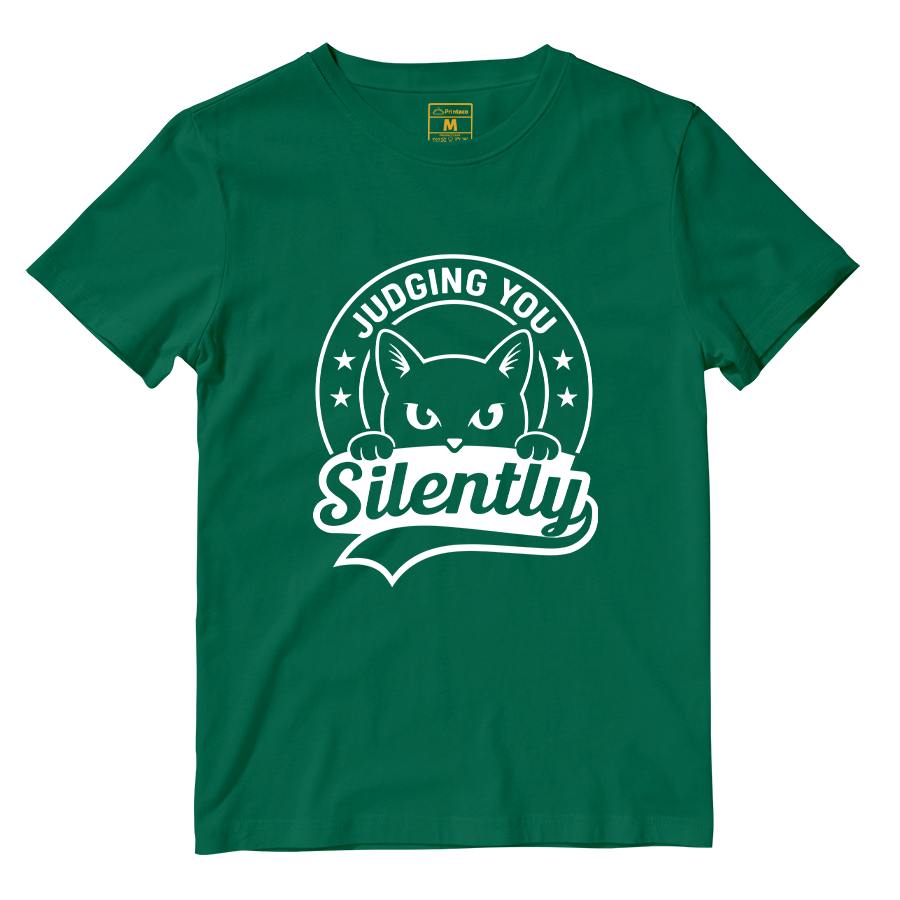 Cotton Shirt: Judge Silently