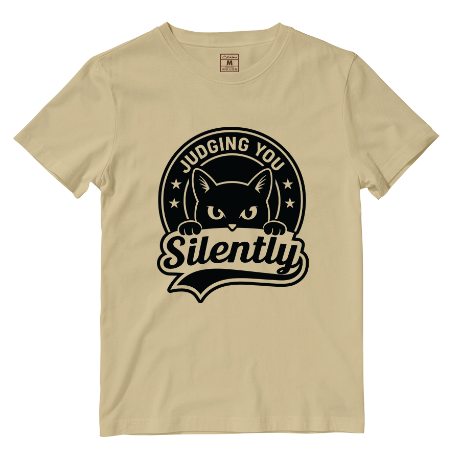 Cotton Shirt: Judge Silently