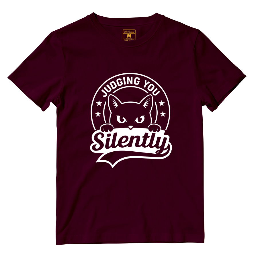 Cotton Shirt: Judge Silently