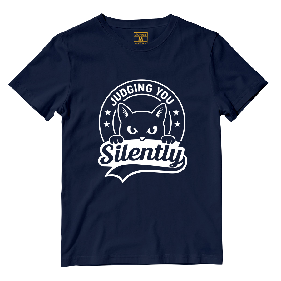 Cotton Shirt: Judge Silently