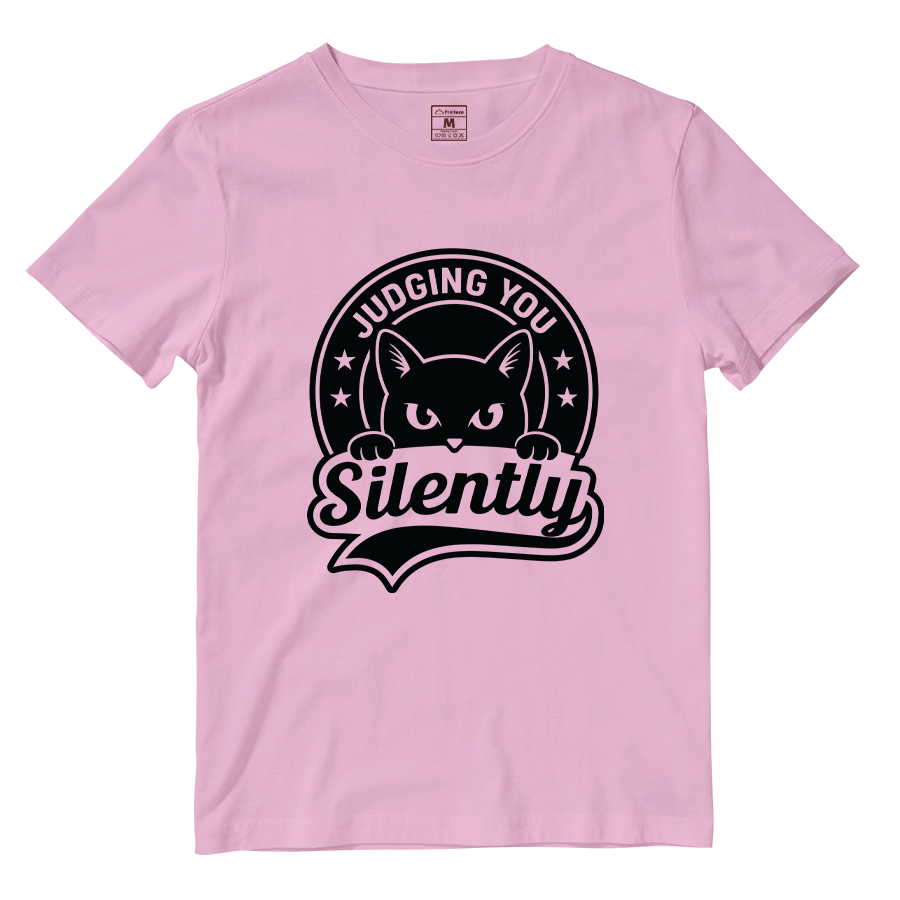 Cotton Shirt: Judge Silently