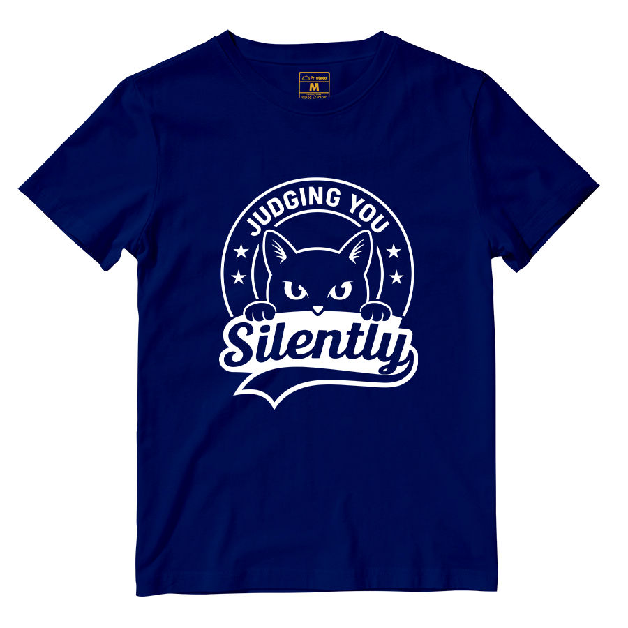 Cotton Shirt: Judge Silently