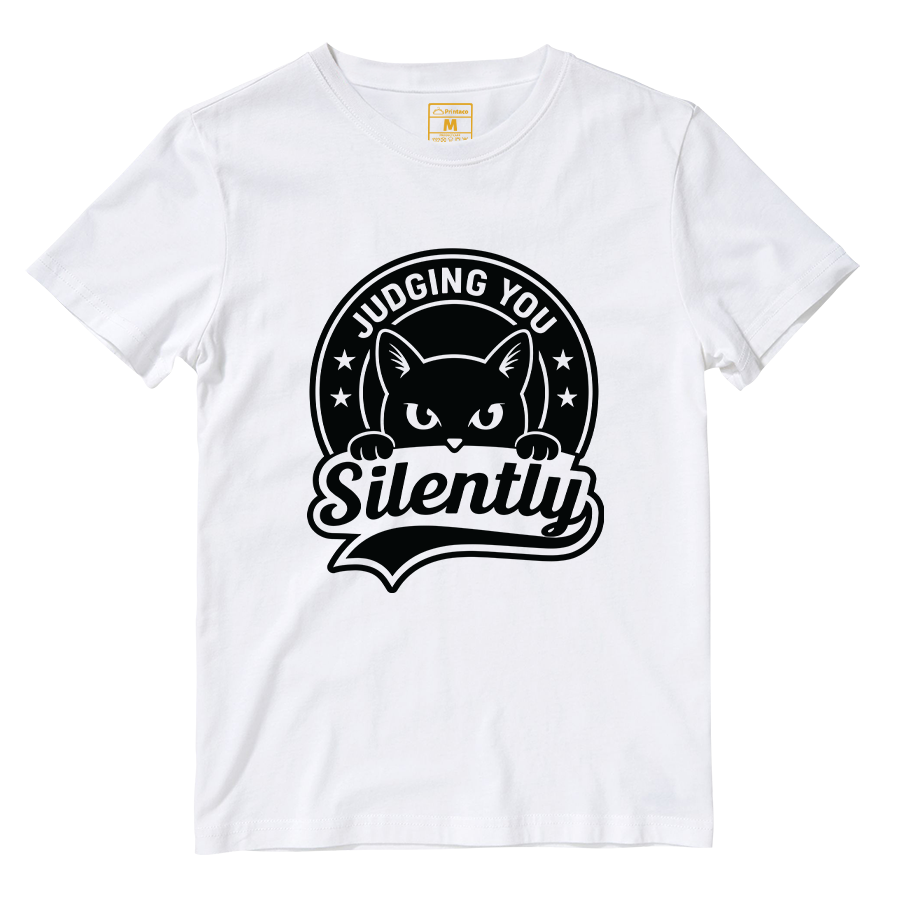 Cotton Shirt: Judge Silently