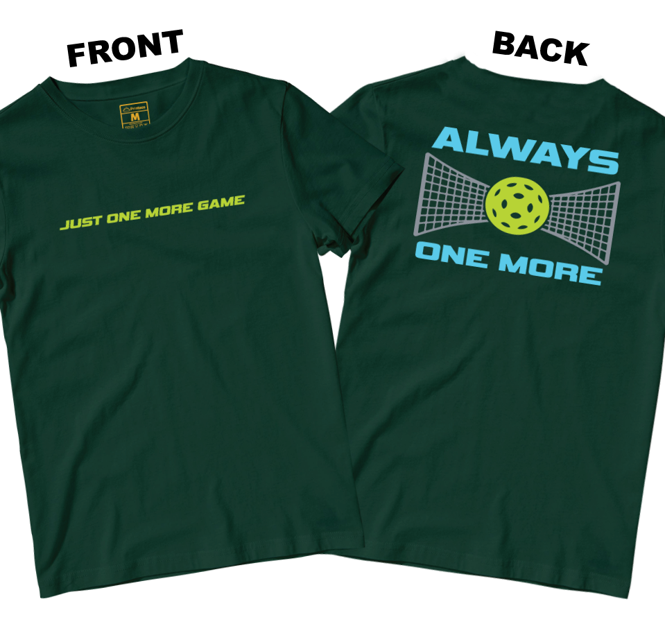 Drifit Shirt: Just One More Game (Front and Back)