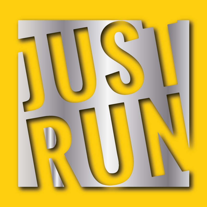 Vehicle Sticker: Just Run