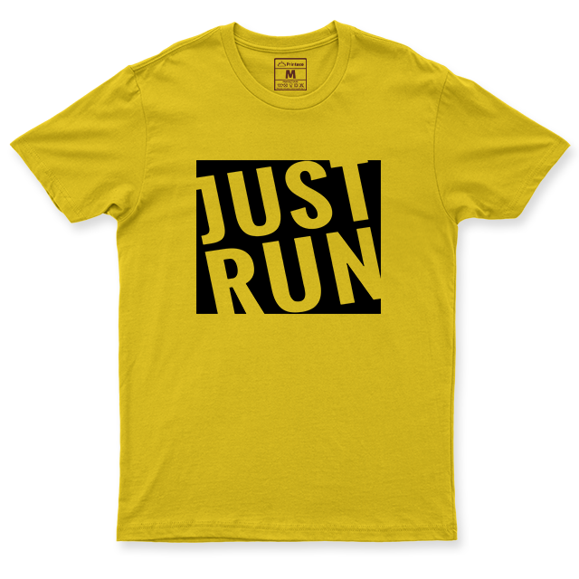 Drifit Shirt: Just Run
