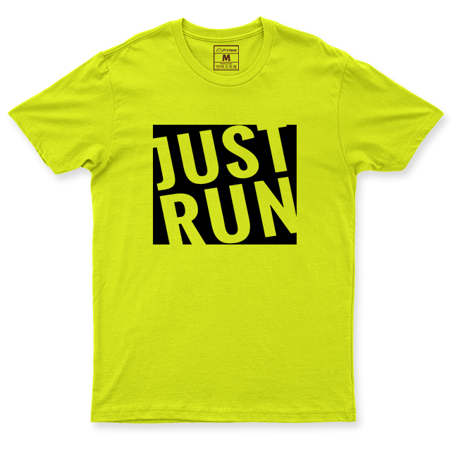 Drifit Shirt: Just Run