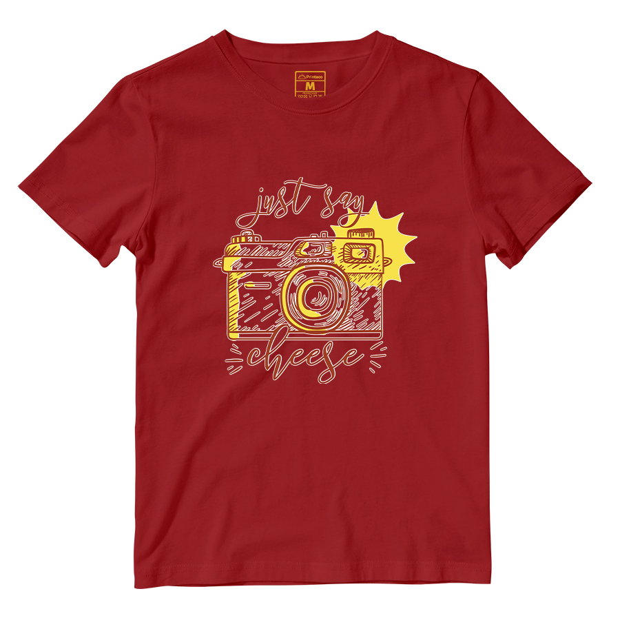 Cotton Shirt: Just Say Cheese