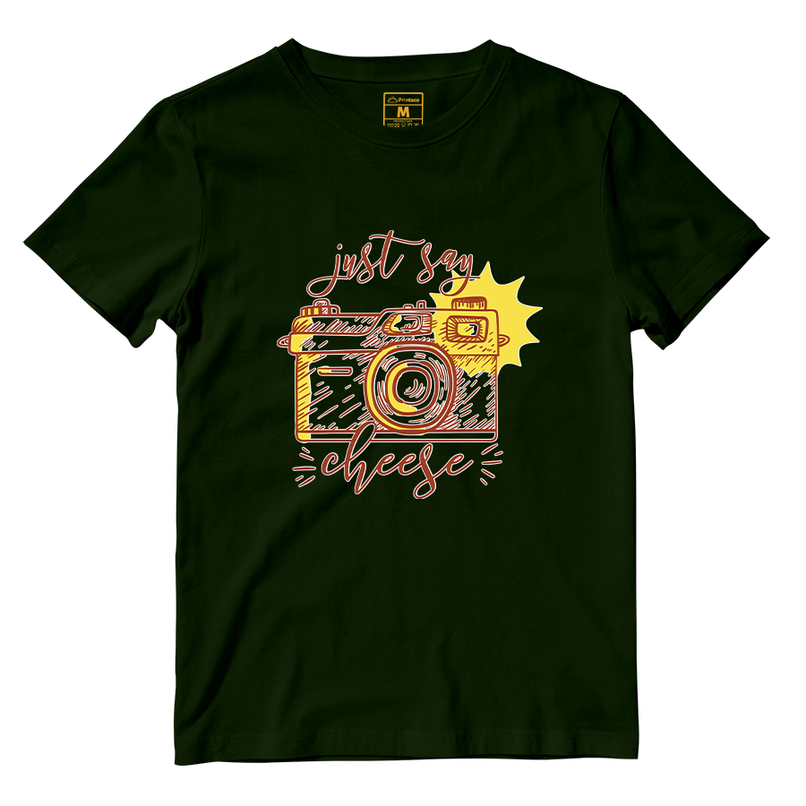 Cotton Shirt: Just Say Cheese